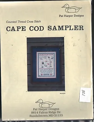 R & R Reprodutions Cross Stitch Chart - Thankful Davis Of Woods Hole - Cape Cod • $6.40