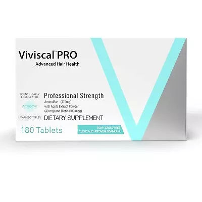 VIVISCAL PRO - Professional Hair Growth Supplement 180 Tablets Exp. 10/2026 • $79