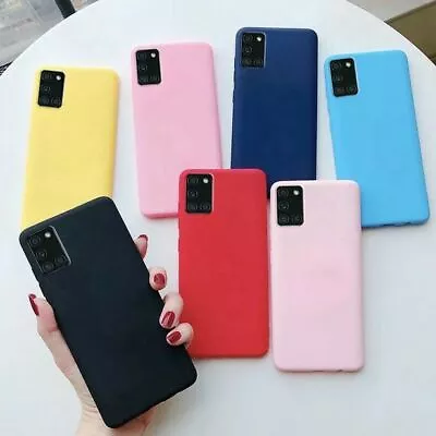 For Samsung Galaxy A71 A21s A51 A12 A10 A40 A14 TPU Silicone Rubber Phone Case • £3.95