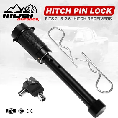 $20.95 • Buy MOBI Hitch Pin Lock S Type 5/8  Tow Bar Tongue Lock Trailer Caravan Anti-Theft