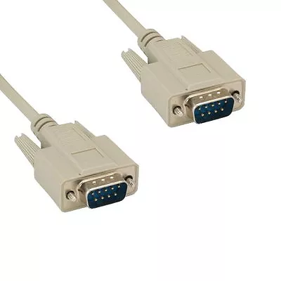 6-25ft DB9 9 Pin Serial Cable Cord RS232 28AWG Male M/M Molded D-Sub Port PC Mac • $13.43