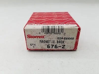 Starrett 676-2 Magnetic Dial Indicator Back Mount • $49.99