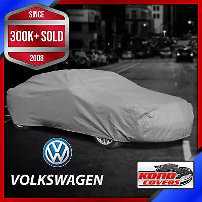 VOLKSWAGEN [OUTDOOR] CAR COVER ? Weatherproof ? 100% Full Warranty ?CUSTOM ? FIT • $57.95