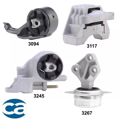 Complete Engine Motor Mount Set 4PCs For Chevrolet Malibu 2.4L 4Speed Auto Trans • $138.99