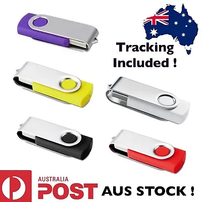 $16.50 • Buy AUSWholesaleLot/Bulk2/3/5/10/15/20 Pack USB Handy Flash Drive Memory Stick Thumb