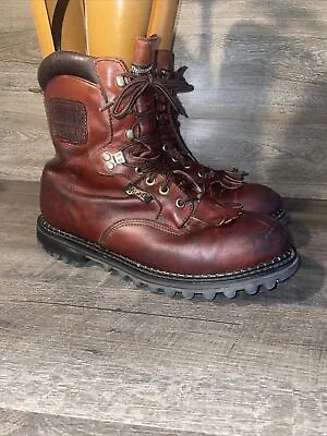 Northlake Gore-Tex Insulated Brown Leather Hunting Boots Thinsulate Mens 12 W • $44.95