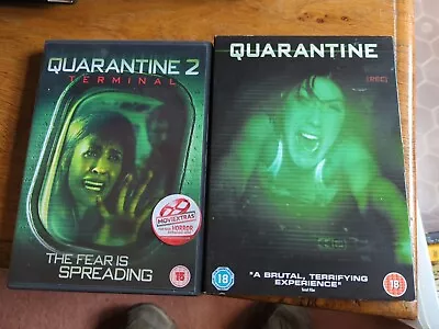 Quarantine 1 And 2 Zombie Virus Horror DVD Bundle • £3.50