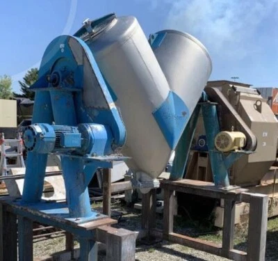 $22500 • Buy PK Patterson Kelley Twin Shell V Blender, 20 Cubic Foot, 304 Stainless Steel.