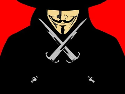 V3390 Guy Fawkes Mask V For Vendetta Anonymous Art Decor WALL POSTER PRINT AU • $20.85