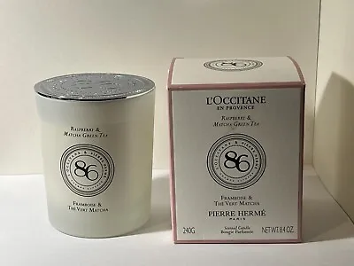 L'Occitane En Provence Framboise & The Vert Matcha Scented Candle 8.4 Oz/ 240 G • $69.99