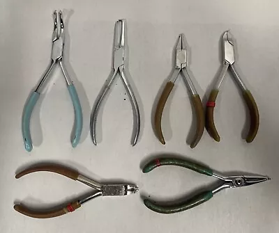 Lot Of   6   Vintage Specialty Pliers Hand Tool (A10) • $25.95