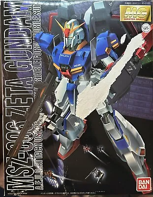 MOSTLY COMPLETE 2 - Bandai MG 1/100 Mobile Suit MSZ-006 Zeta Gundam Model Kits • $34