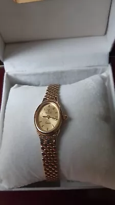 9ct Gold & Diamond Vicence Ladies Watch  • £1495