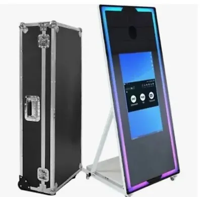 65”Magic  Mirror Photo Booth W/ Flight Case... • $3200