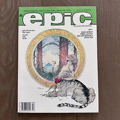 Epic Illustrated 1985 #28 John Byrne Bill Sienkewicz • $15