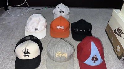 £200 • Buy Vintage Stussy Baseball Cap Hats Snapback