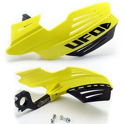 UFO Motocross Enduro Universal Vulcan Handguards With Fixing Brackets 1650 • $36.61