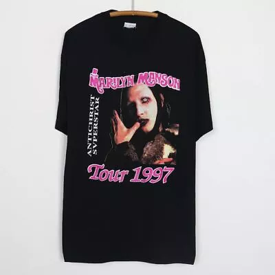 Marilyn Manson Shirt - 1997 Marilyn Manson Antichrist Superstar Shirt • $37.43