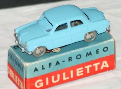 Vintage Mercury Italy Alfa Romeo Giulietta ART. 17 Die-Cast With Orig. Box • $109.99