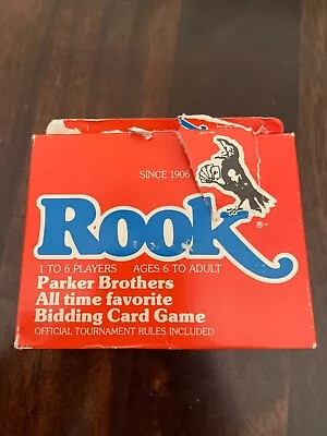 ROOK Parker Brothers All Time Favorite Bidding Game 1978 Complete Nearly New! • $9.99