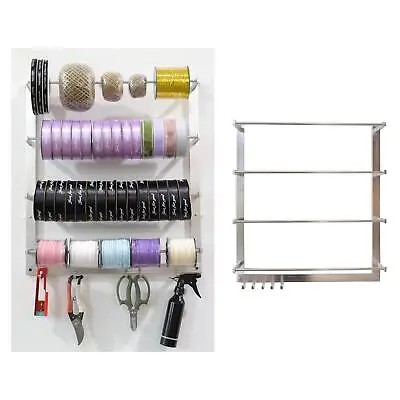 Wall Mounted Wire Spool Rack  Strength Ribbon Wire Cable Dispenser Holder- • £33.65