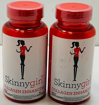 SkinnyGirl COLLAGEN ENHANCER VirMax 60 Capsules 2 BOTTLES EXP 7/24 • $13.99