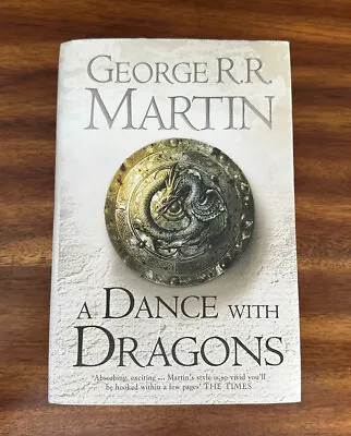 A Dance With Dragons By George R.R. Martin (2011 Import Hardcover) • $14.39