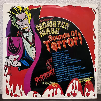MONSTER MASH Sounds Of Horror (1974 Halloween) - 12  Vinyl Record LP - VG • $17.59