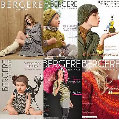£6.95 • Buy Bergere De France Knitting Pattern Magazines - Various