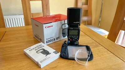 £140 • Buy Canon Speedlite 600EX-RT Flash - Excellent Condition - Boxed + All Accessories