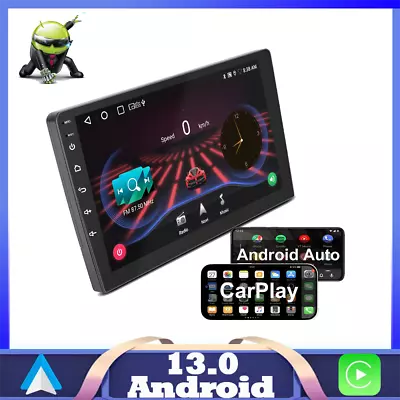 9  64G Android 13 Wireless Carplay Auto Currency GPS Navigation Car Radio SWC HD • $72.19