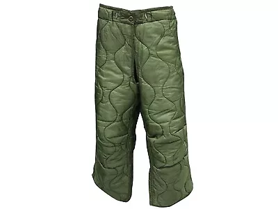 New USGI Military Field Pant Liner Cold Weather Trousers Quilted Large-Short/Reg • $30