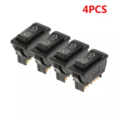 4Pcs 5Pin Car Window Rocker Switch UP-Down Power Door Locking Items Universal • $13.82