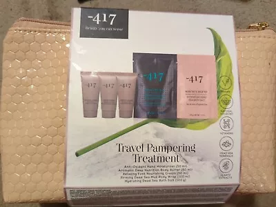 Minus 417 Dead Sea Travel Pampering Treatment Kit RARE 6 Pc. Set • $19.95