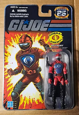 GI Joe 25th Anniversary Hiss Tank Driver H.I.S.S Action Figure MOC New Foil Card • $21.95