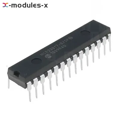 Original MCP23017 MCP23017-E/SP DIP-28 16-Bit I/O Expander W/ I2C Interface New • $3.25
