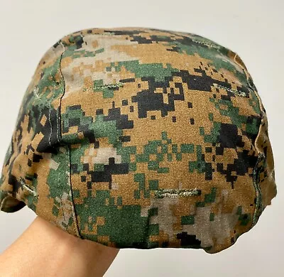 New Usmc Reversible Woodland And Desert Cover For Ach Mich Helmet - Medium/large • $95