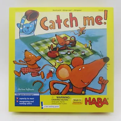 Catch Me Game COMPLETE HABA 2011 Wooden Children's Kids Mice Cheese • $39.99