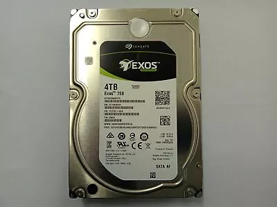 Seagate EXOS 7E8 ST4000NM0115 4TB 3.5  Desktop Hard Drive SATA • £44.98