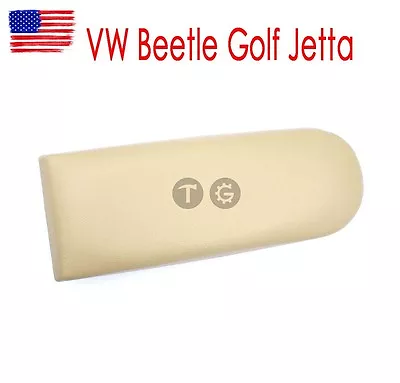 Beige PU Leather Center Console Armrest Cover For VW Golf Jetta MK4 Beetle Skoda • $9.99