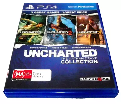 Uncharted The Nathan Drake Collection Sony PS4  • $19.90