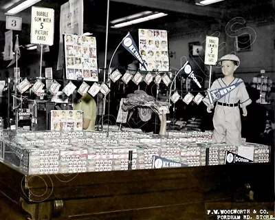 1952 Topps Store Display Photo 8X10 - Unopened Boxes Mickey Mantle Rookie Year • $7.95