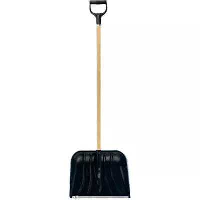 £8.99 • Buy 1.2m Snow Shovel Pusher Scooper Mucking Garden Car Spade Winter 120cm Metal New