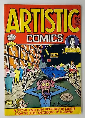 Artistic Comics FN Signed By Robert Crumb 1973 Underground • £160