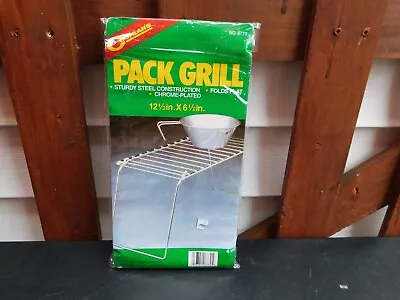 Coghlan's Pack Grill Folds Flat Chrome-plated Camp Survival Kitchen Camping • $15.99