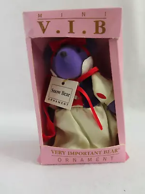 Snow Bear Mini V.I.B. 1992 North American Bear 5  Ornament - NIB • $17.99