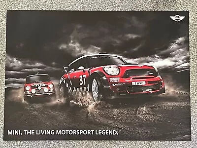 MINI Motorsport Poster WRC Countryman John Cooper Works JCW Prodrive 33EJB • £2.50