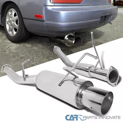 Fits 1989-1994 240SX S13 S/S Exhaust Catback System Muffler Tips 89-94 • $112.46