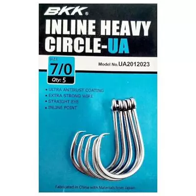 BKK Inline Heavy Circle Hooks • $9.99