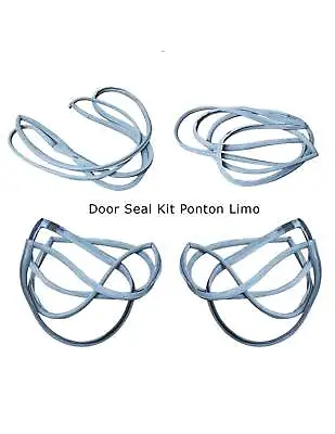 Mercedes-Benz Door Seals Set Kit Ponton Limousine - 1207200378 1207200478 • $589.93